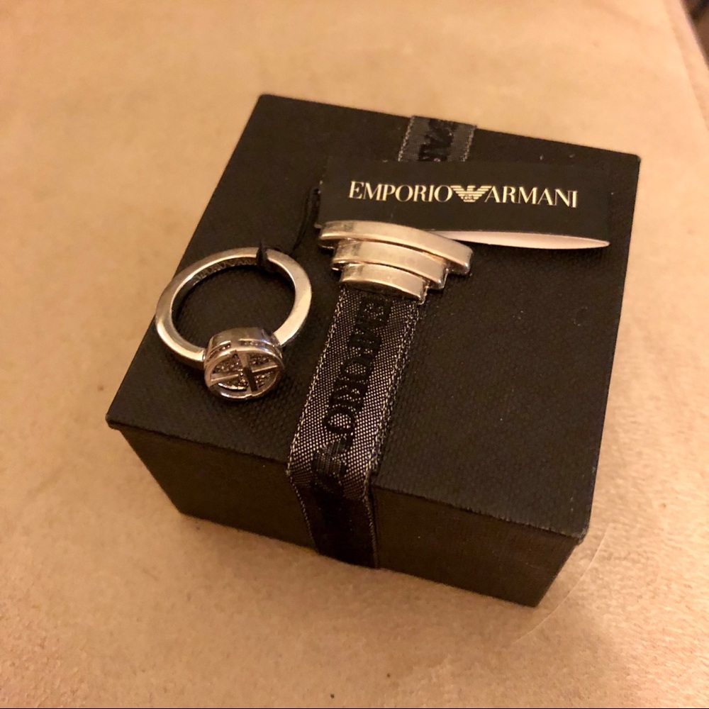 Emporia Armani Sterling Silver Ring